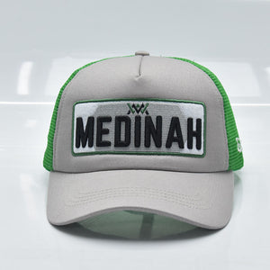 Medinah Palm & Sword Trucker Hat - Medinah Menswear