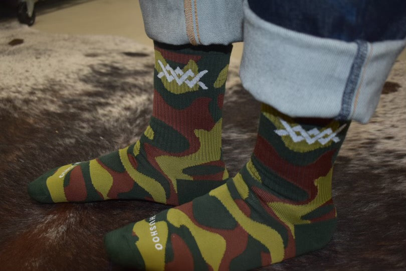 Camouflage Khushoo Socks - MedinahMenswear.com