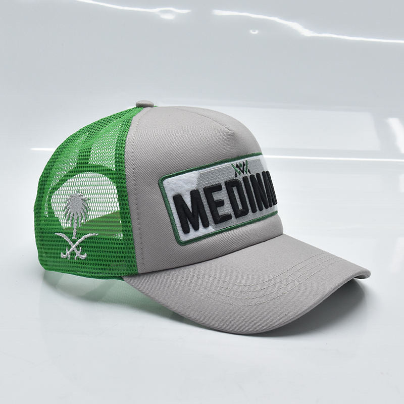 Medinah Palm & Sword Trucker Hat - Medinah Menswear